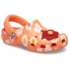 Klasyczne chodaki z tkaniny frotte „Orange”