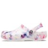Klasyczne Classic Clog z nadrukiem Tie-Dye „Garnet & Multi”