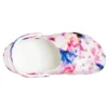 Klasyczne Classic Clog z nadrukiem Tie-Dye „Garnet & Multi”