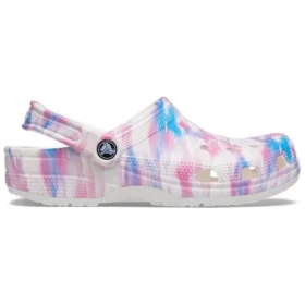 Klasyczne, codzienne sandały unisex w kolorach białym, różowym i niebieskim „White Pink Blue”