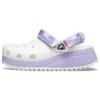 Klasyczne, codzienne sandały unisex w kolorze białym i fioletowym „White Purple”