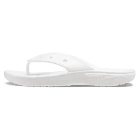 Klasyczne Crocs Classic Flip Casual Japonki – unisex, białe