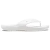 Klasyczne Crocs Classic Flip Casual Japonki – unisex, białe
