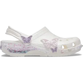 Klasyczne dziecięce chodaki Butterfly Sparkle Shaker