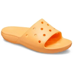 Klasyczne kapcie w kolorze pomarańczowym