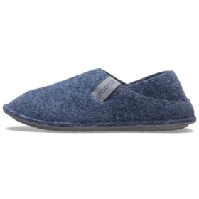 Klasyczne kapcie z miękką podeszwą, unisex, niebieskie
