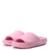 Klasyczne klapki z ręcznikiem „Pink”