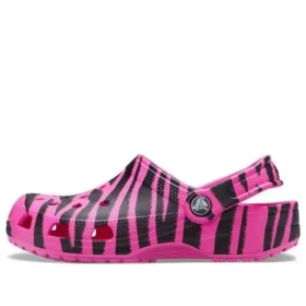 Klasyczne, nieziemskie chodaki „Electric Pink Black”