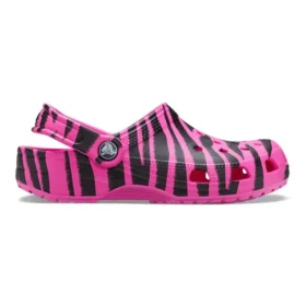 Klasyczne, nieziemskie chodaki „Electric Pink Black”