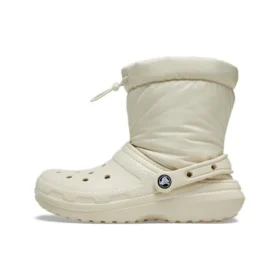 Klasyczne, ocieplane botki i kozaki Neo Puff „Beige”