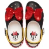 Klasyczne Platform Clog Crocs x Minnie Mouse „Czarny, czerwony, biały”