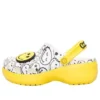 Klasyczne Platform Clog Crocs x Smiley World Charm „Yellow White”