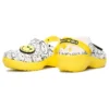 Klasyczne Platform Clog Crocs x Smiley World Charm „Yellow White”