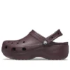 Klasyczne Platform Clogs „Dark Cherry”