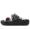 Klasyczne sandały Cozzzy Disco Glitter „Black”