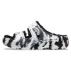 Klasyczne sandały Cozzzy Marbled „Black White”