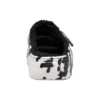 Klasyczne sandały Cozzzy Marbled „Black White”