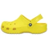 Klasyczne sandały Crocs Beach unisex w jaskrawożółtym kolorze