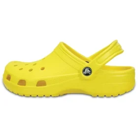 Klasyczne sandały Crocs Beach unisex w jaskrawożółtym kolorze