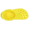 Klasyczne sandały Crocs Beach unisex w jaskrawożółtym kolorze