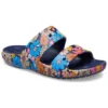 Klasyczne sandały Crocs Retro Floral „Blue Multi”