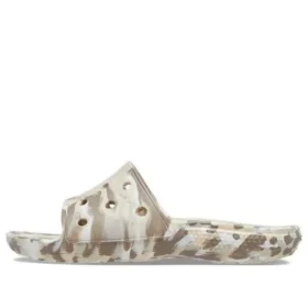 Klasyczne sandały marbled „White Brown”