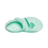 Klasyczne sandały z krzyżującymi się paskami „Mint Green”