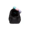 Klasyczne, wygodne chodaki Daisy „Black Multi”