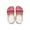 Klasyczny świąteczny sweter z nadrukiem „Red White”