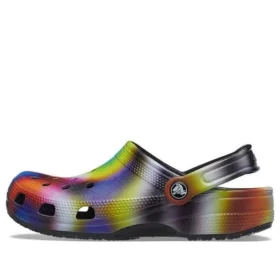 Kolorowe sandały Crocs Beach unisex wielokolorowe z czarnymi akcentami
