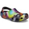 Kolorowe sandały Crocs Beach unisex wielokolorowe z czarnymi akcentami