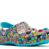 Lisa Frank x Classic Clog Kids „Digital Aqua Multi Hearts” Lisa Frank x Classic Clog Kids „Digital Aqua Multi Hearts”
