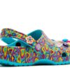 Lisa Frank x Classic Clog Kids „Digital Aqua Multi Hearts” Lisa Frank x Classic Clog Kids „Digital Aqua Multi Hearts”
