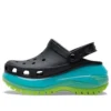 Mega Crush Clog „Black Multi”