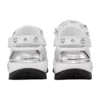 Mega Crush Clog „White Silver”