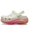 Mega Crush Color Dip Clog „White Pink”