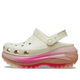 Mega Crush Color Dip Clog „White Pink”