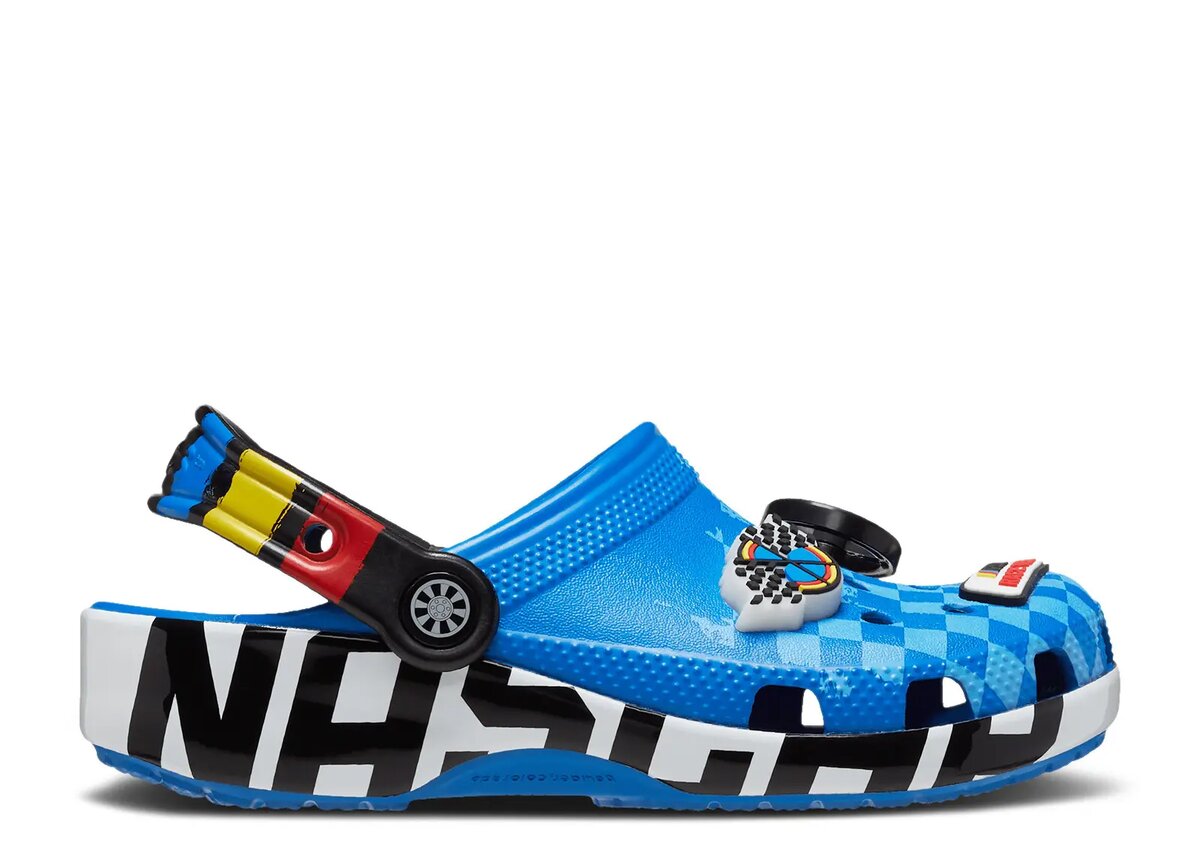 Nascar x Classic Clog Kids „Bright Cobalt” Nascar x Classic Clog Kids „Bright Cobalt”
