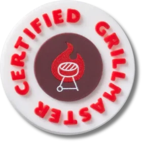 Odznaka certyfikowanego mistrza grillowania – przypinki Jibbitz™