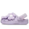 Pasek Baya Lined Fuzz na Singles Day „Purple White”