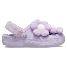 Pasek Baya Lined Fuzz na Singles Day „Purple White”