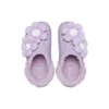 Pasek Baya Lined Fuzz na Singles Day „Purple White”