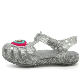 Płaskie buty Isabella Glitter „Grey Silver”