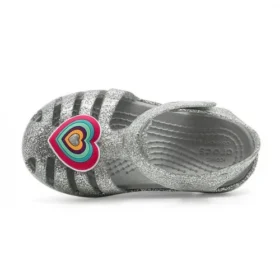 Płaskie buty Isabella Glitter „Grey Silver”
