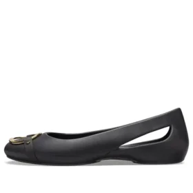 Płaskie buty Sloane z ozdobami „Black Gold”