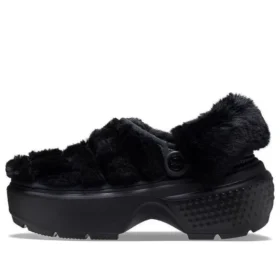 Pikowane chodaki Stomp „Black”