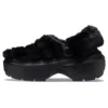 Pikowane chodaki Stomp „Black”