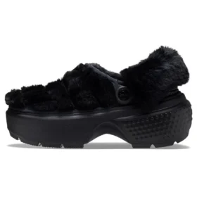 Pikowane chodaki Stomp „Black”