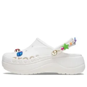 Platform Clog Baya Midsummer „White Pink”