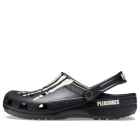 Pleasures x Classic Clog „Skeleton – świecące w ciemności”
